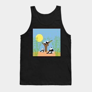 Osos panda Tank Top